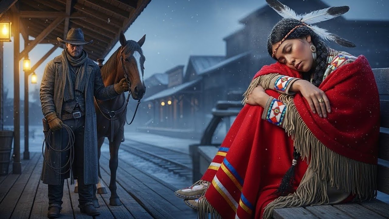“Come home with me, if you want” cowboy said to Native woman when he saw her sleeping at the station