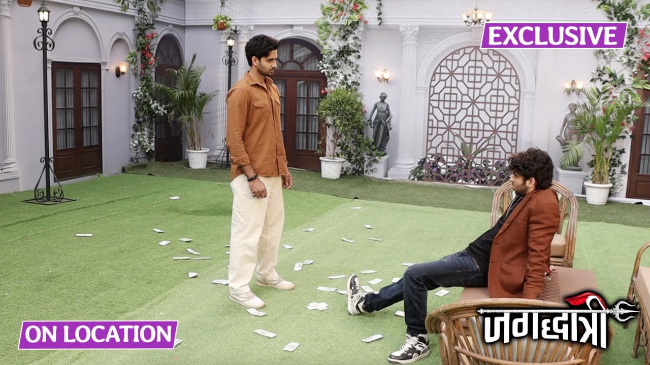 Jagadhatri | On Location | Rudra ने फेके Shivaay के मुँह पर पैसे, Shivaay के उड़े होश