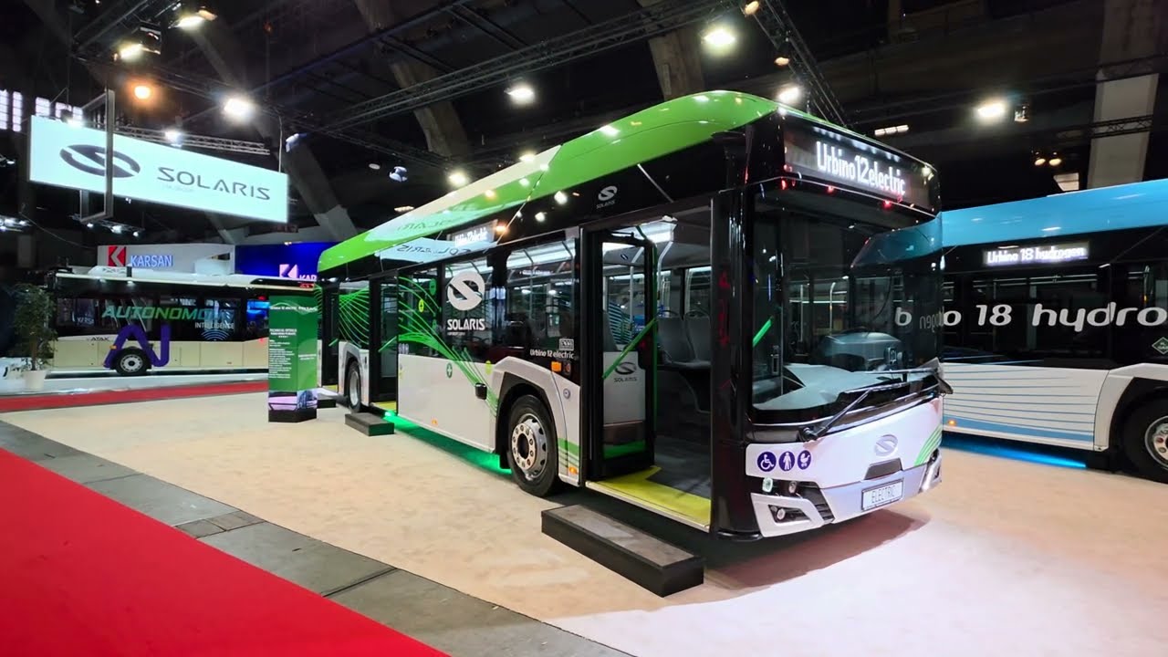 Solaris Urbino 12 Electric Bus - Busworld Europe 2025