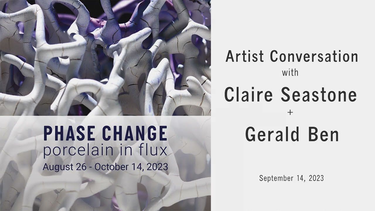 Artist Conversation with Claire Seastone + Gerald Ben