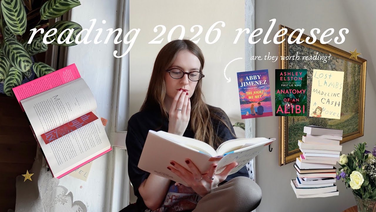 reading THE most anticipated 2026 releases (are they worth the hype?) 📚 reading vlog