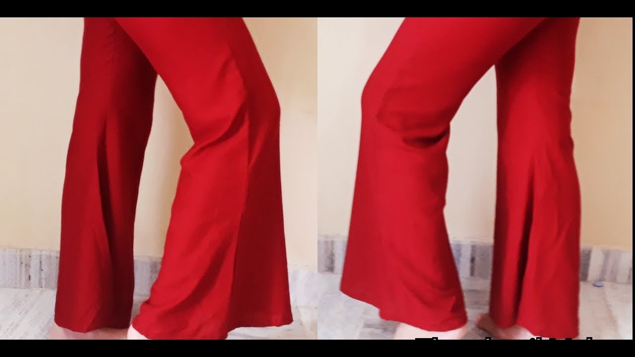 Very Easy Bell Bottom Pant Cutting And Stitching / DIY 2018