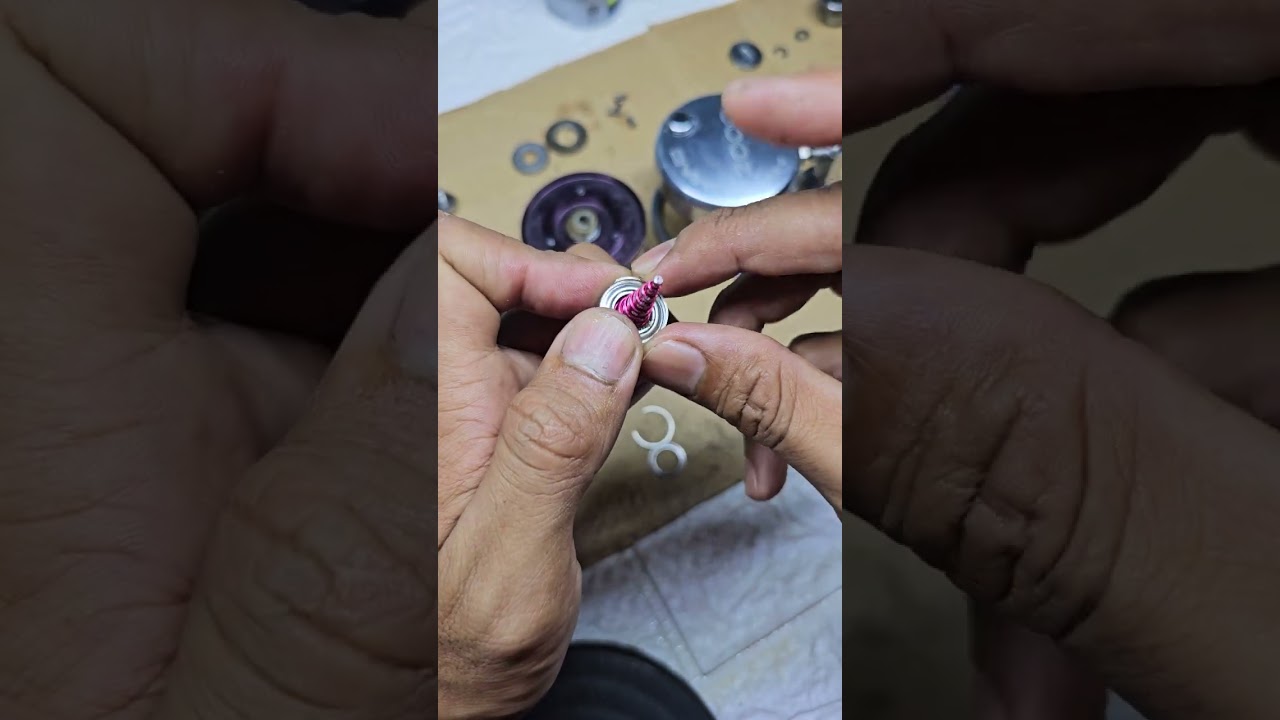 #70 Pembersihan dan Pemberian Grease untuk Bearing Reel Pancing