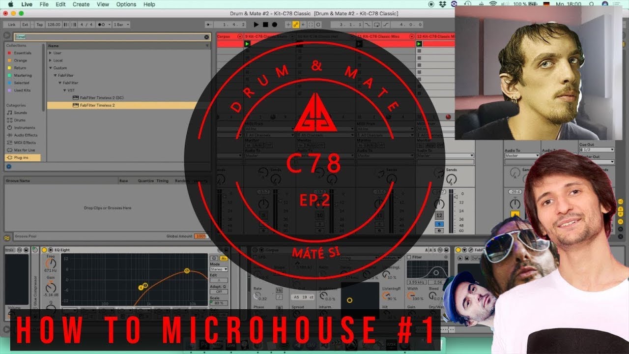 How To Make a Microhouse/Rominimal Style Track [Drum & Mate Ep. 2: C78]
