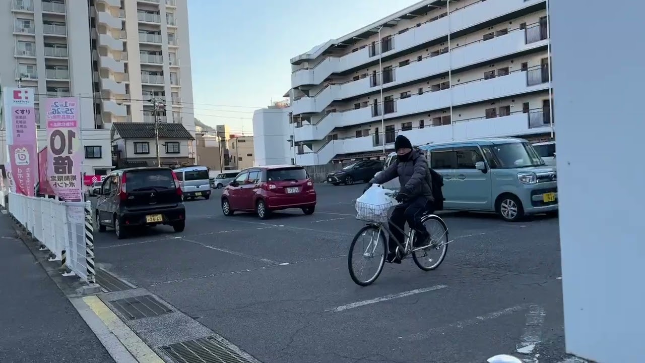 260109 広島駅からの帰り、電池切れからスタバの向かいまで