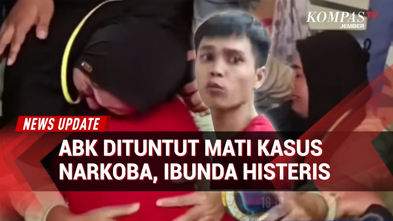 ABK Dituntut Hukuman Mati Kasus Narkoba, Ibunda Histeris di Ruang Sidang