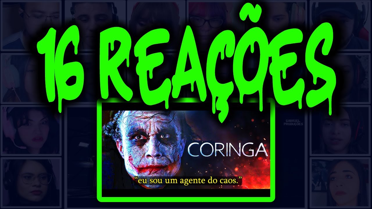 MULT REACT | CORINGA - EU NÃO SOU UM MONSTRO | GABRIEL PRODUÇÕES