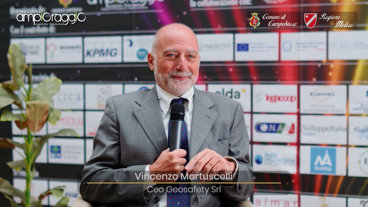 Jazz'inn 2025 Digital Twin e Gestione Spazi: Vincenzo Martuscelli Ceo Geosafety