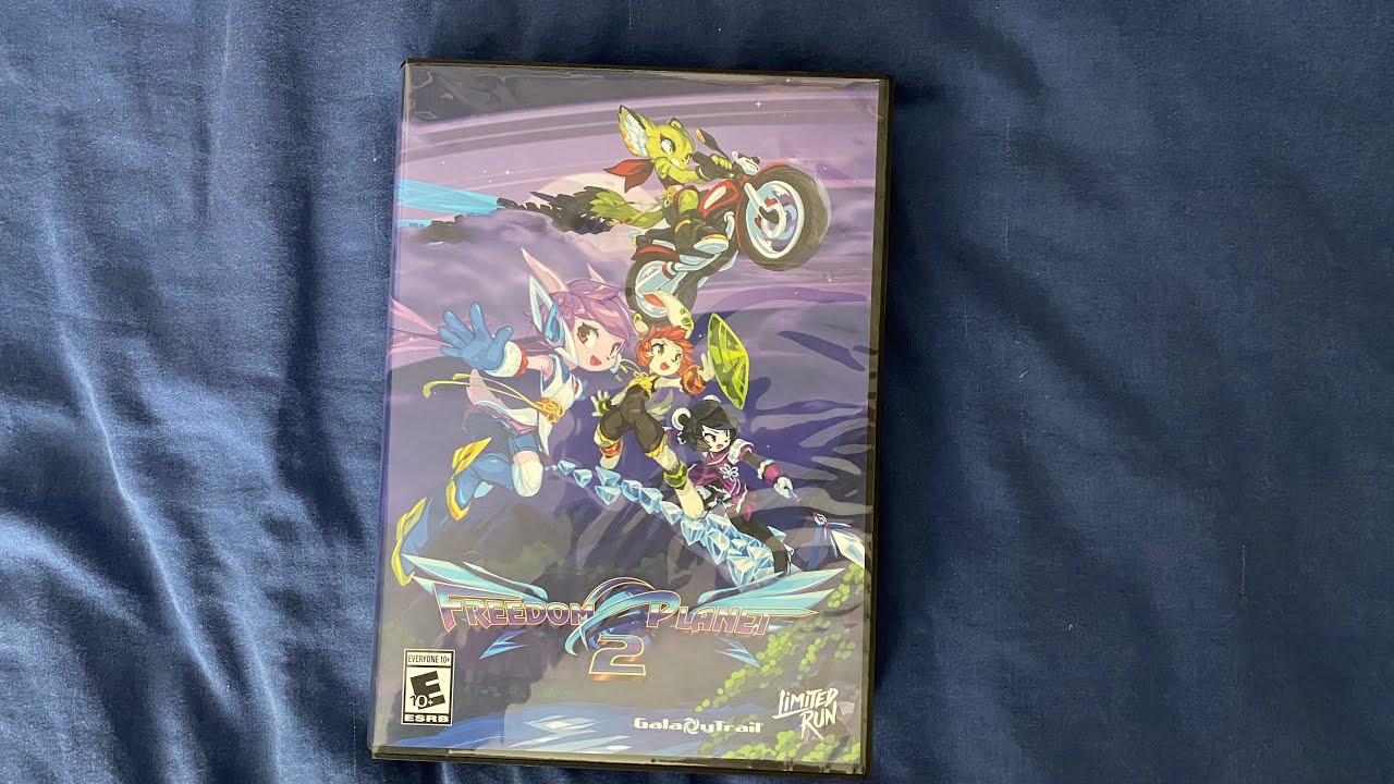 Freedom Planet 2 Limited Run Deluxe Edition Unboxing PS5