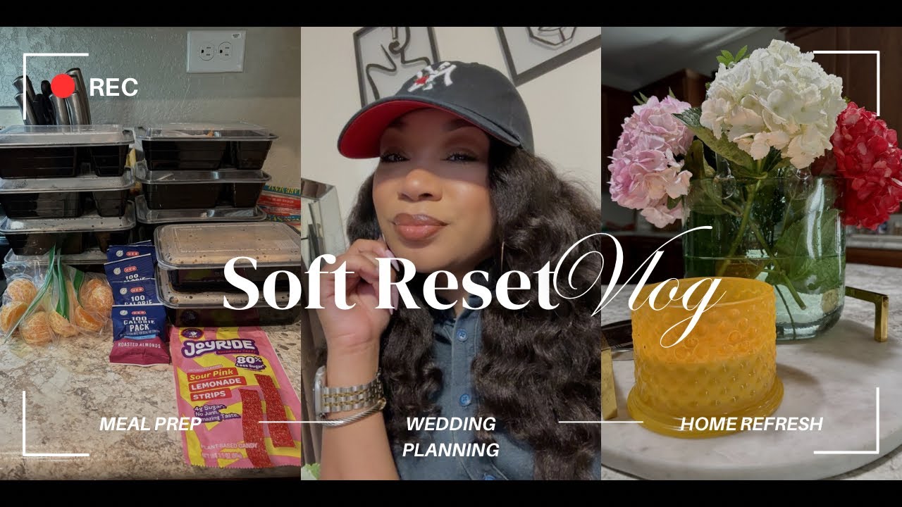 Soft Reset Sunday 🌸 | Meal Prep, Flower Refresh & Tidy Up With Me | Productive Home Vlog