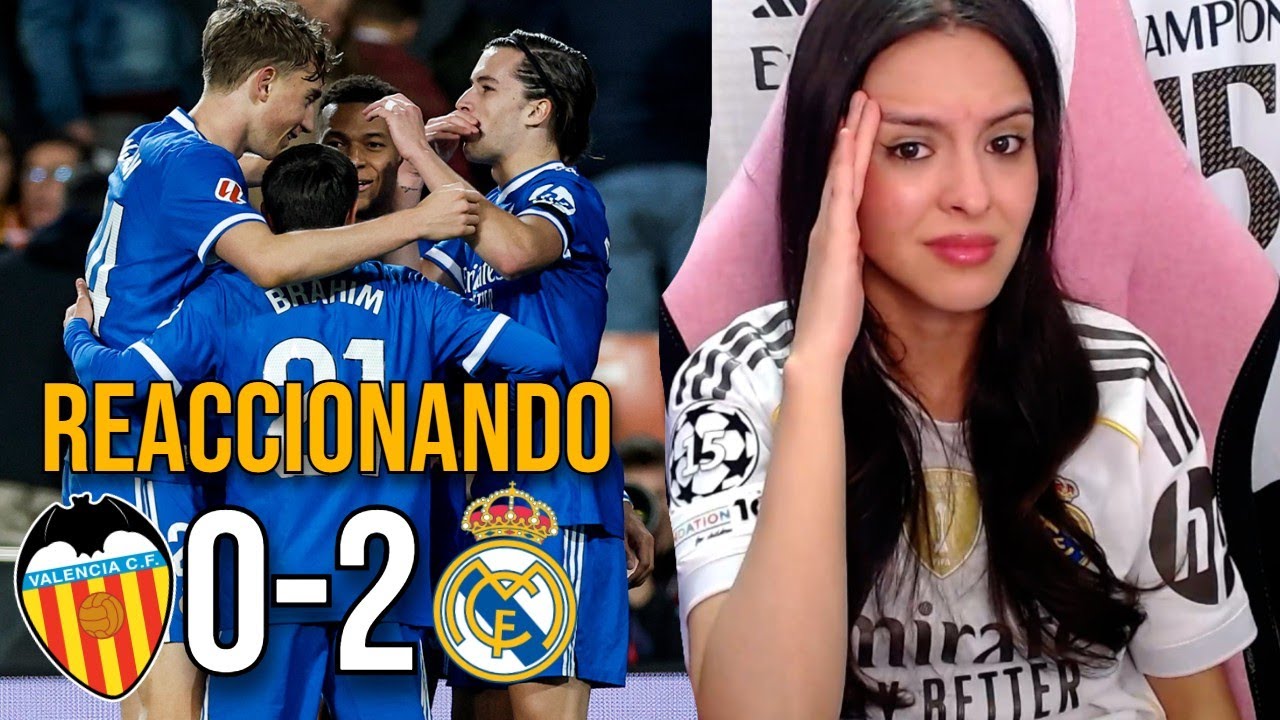 REACCIONES DE UN HINCHA al Valencia vs Real Madrid 0-2 *ABURRIDO Y SIN FUTBOL*