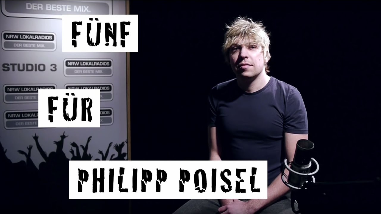Fünf für Philipp Poisel - das Interview ohne Fragen