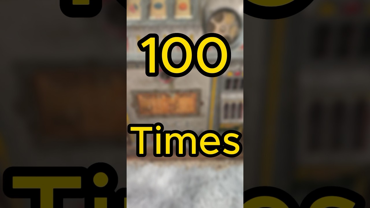 This Is What Happens If You Spin An Antique Slot Machine 100 TIMES! 🎰