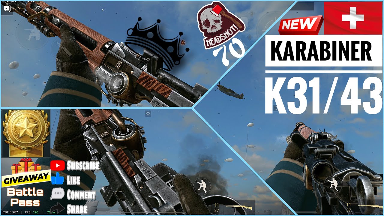 Karabiner K31/43 World War Heroes