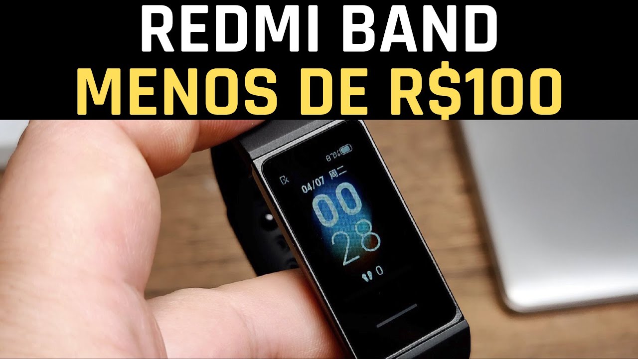 A SMARTBAND MAIS BARATA da XIAOMI: Redmi Band - UNBOXING e PRIMEIRAS IMPRESSÕES