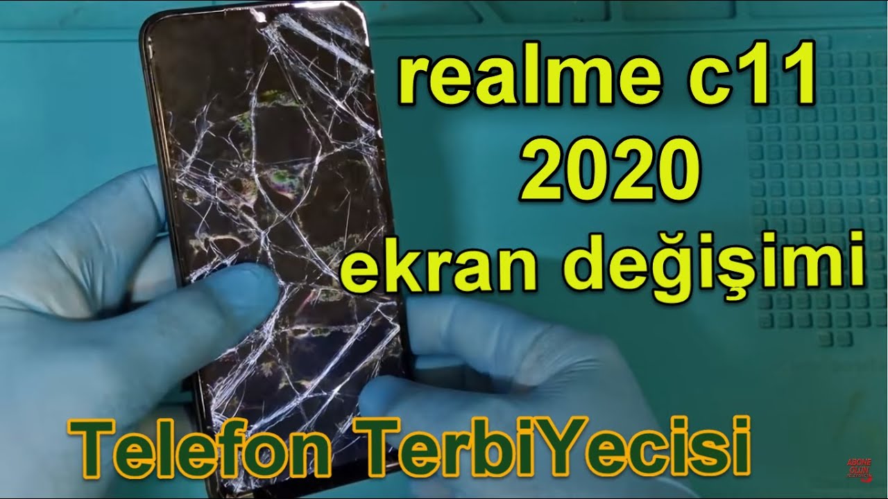 oppo realme c11 2020 ekran değişimi  4k