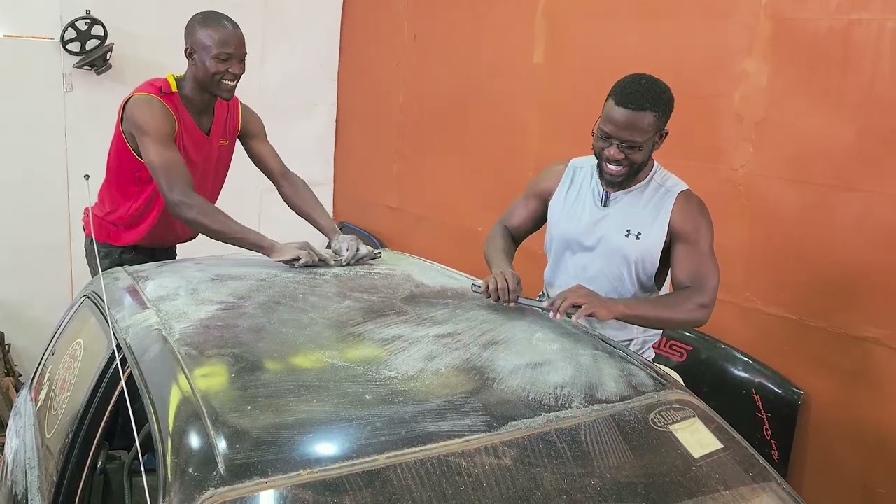 Eps 6 - Project 1990 Starlet EP82 Turbo Uganda - Panel beating