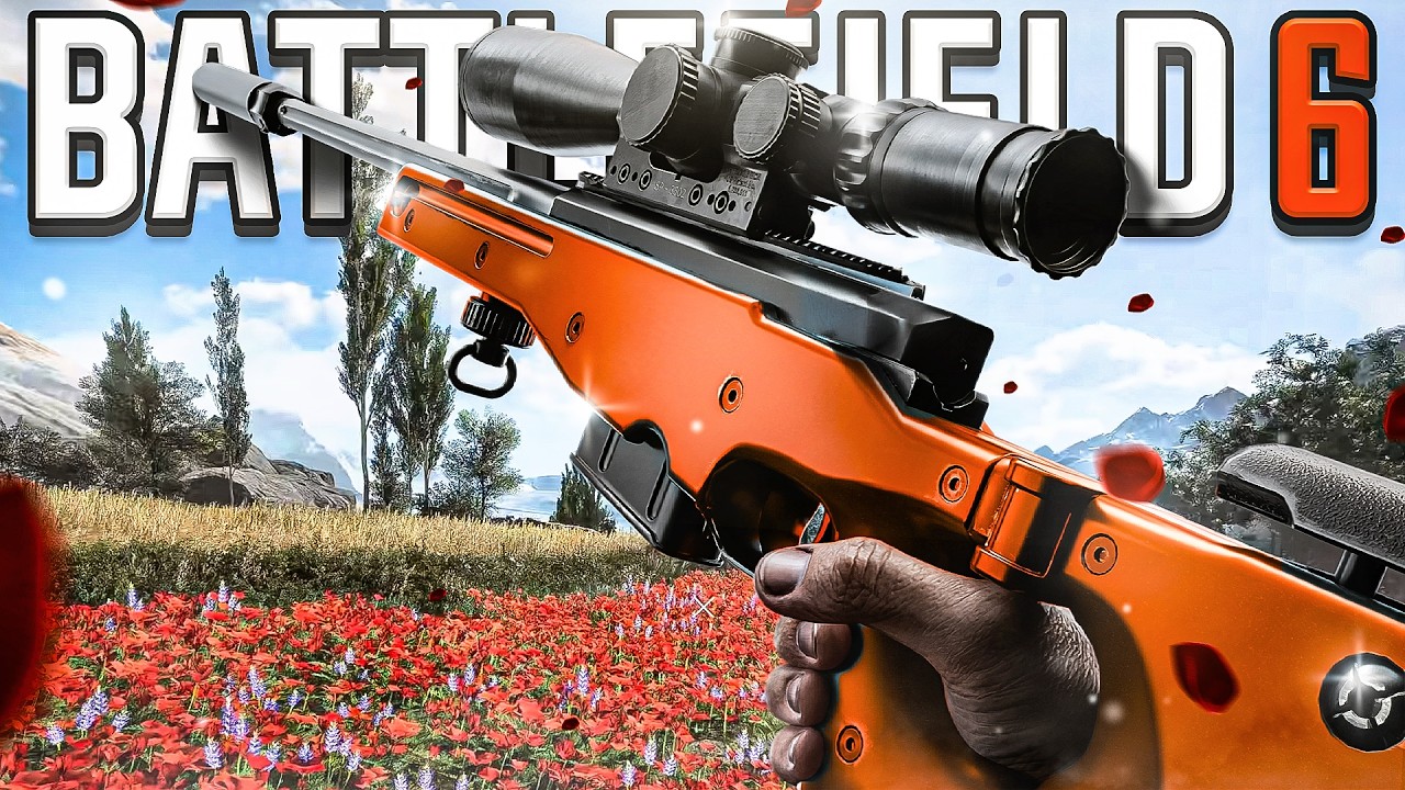Я разблокировал НОВУЮ СНАЙПЕРСКУЮ МАШИНУ в Battlefield 6, и она просто БЕЗУМНАЯ! (L115)