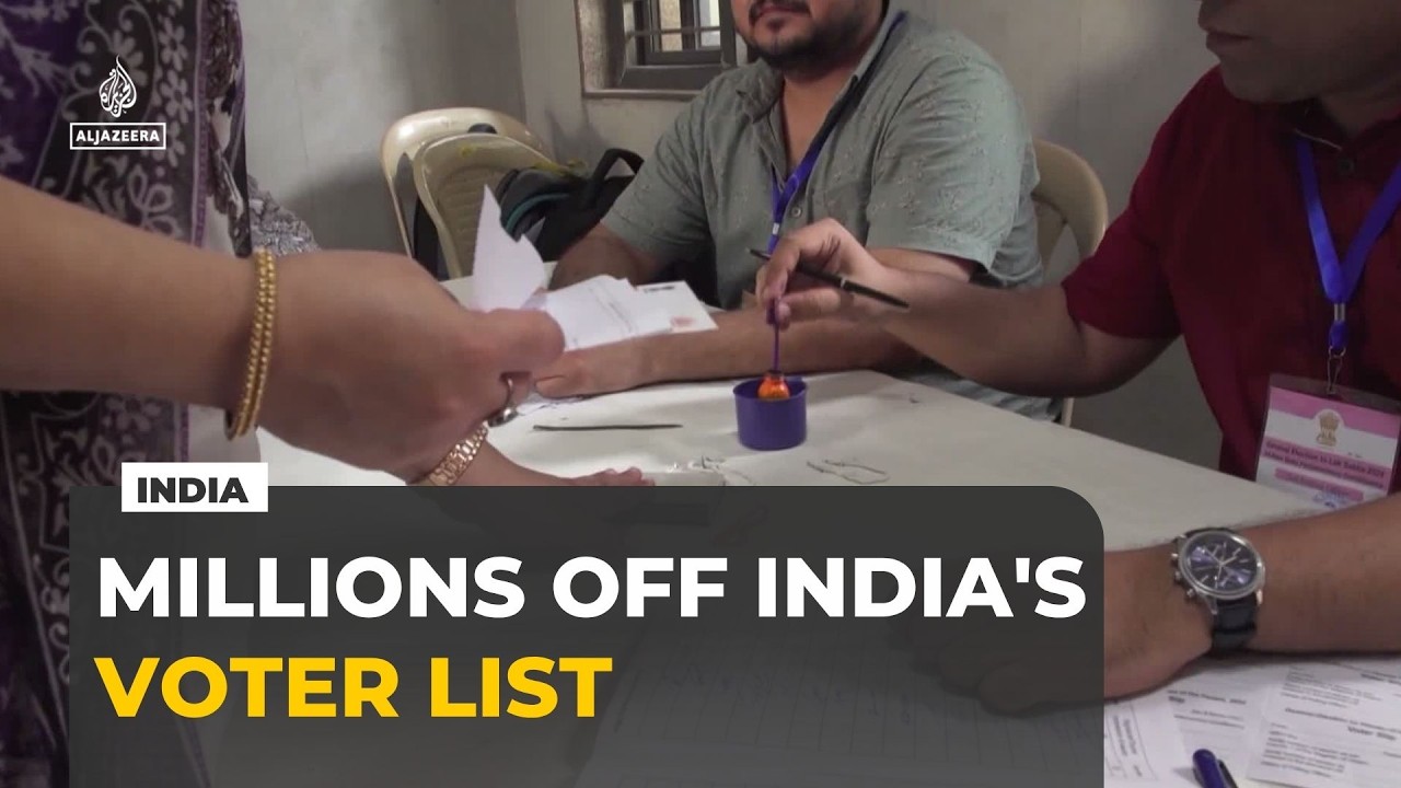 India electoral roll revision removes millions of names, raising disenfranchisement fears