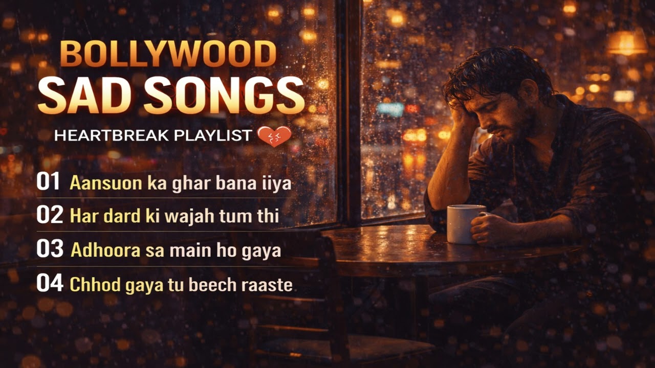 जब दिल टूट जाए 💔 | Hindi Sad Songs Playlist | Bollywood Emotional Vibes