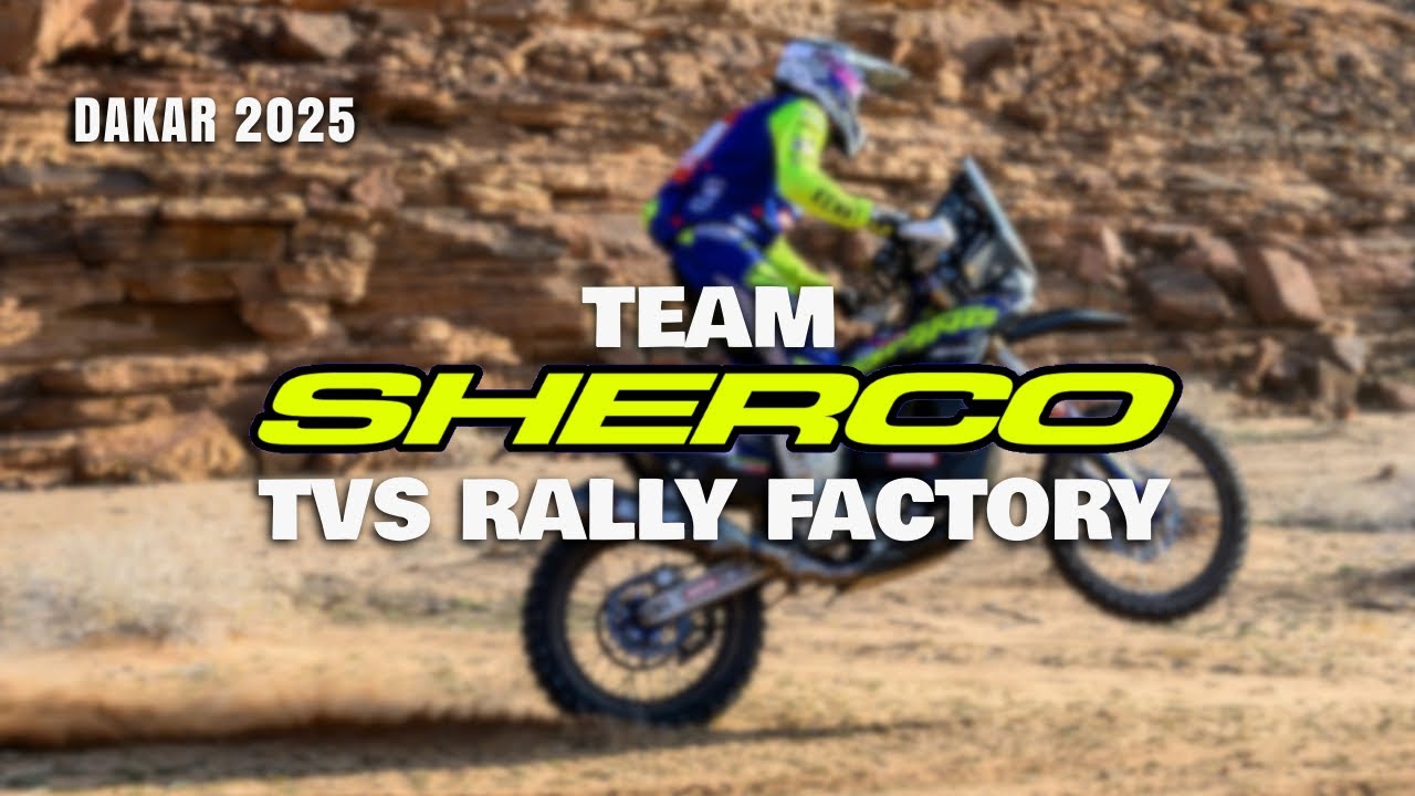 TEAM SHERCO TVS RALLY FACTORY DAKAR 2025