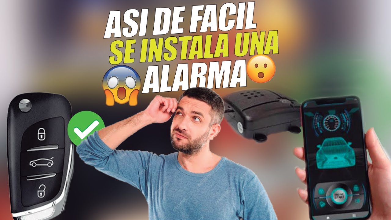 Tutorial de Como intalar ALARMA para Auto / PASO A PASO ALARMA CURSO RAPIDO