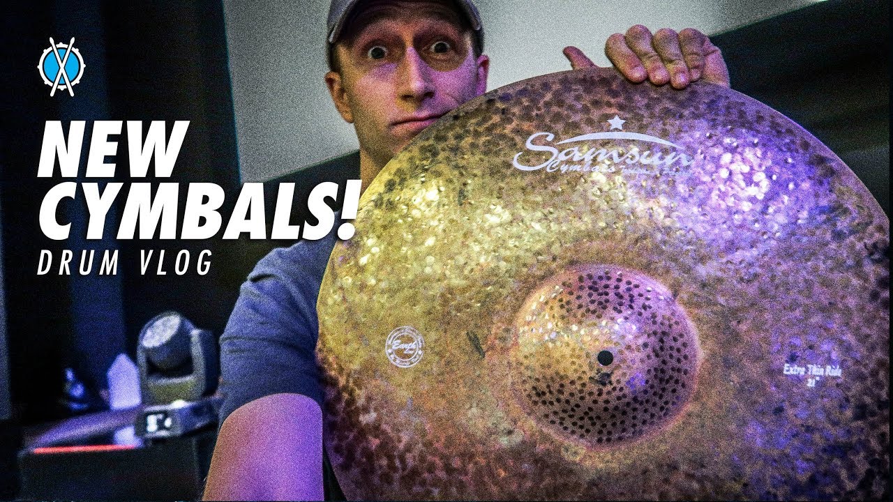 Drum Vlog // New Cymbals!