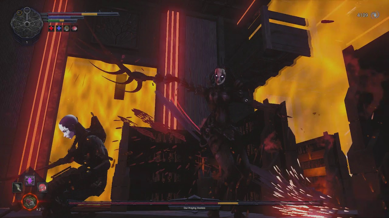 Hellpoint Our Preying Hostess Boss Fight