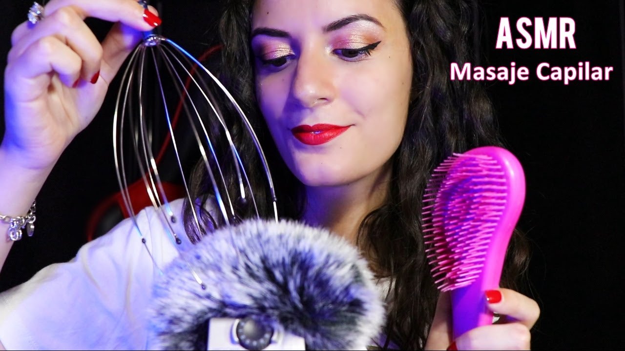 ASMR Masaje Capilar INTENSO ♥ (Peine, Cepillo, Manos etc) |ASMR Español