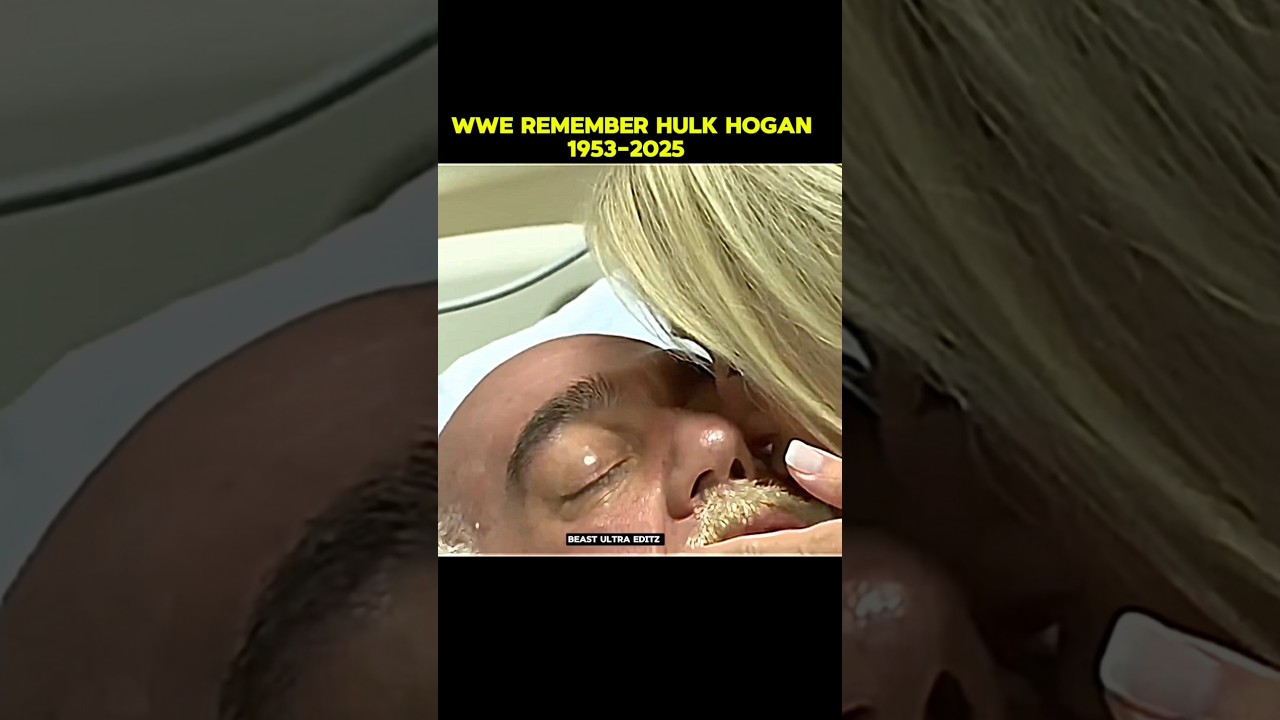 Hulk Hogan Last Moment 💔#viralshort #wwe #tranding