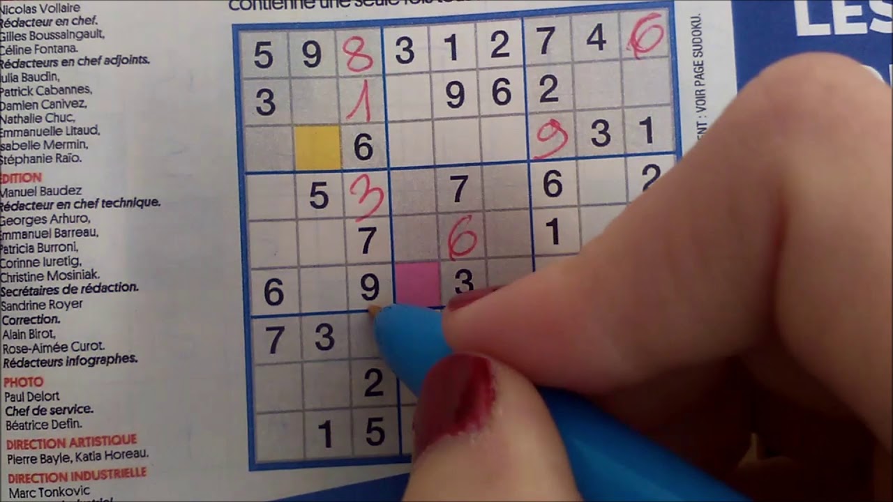 Comment faire un sudoku ? - Niceloli