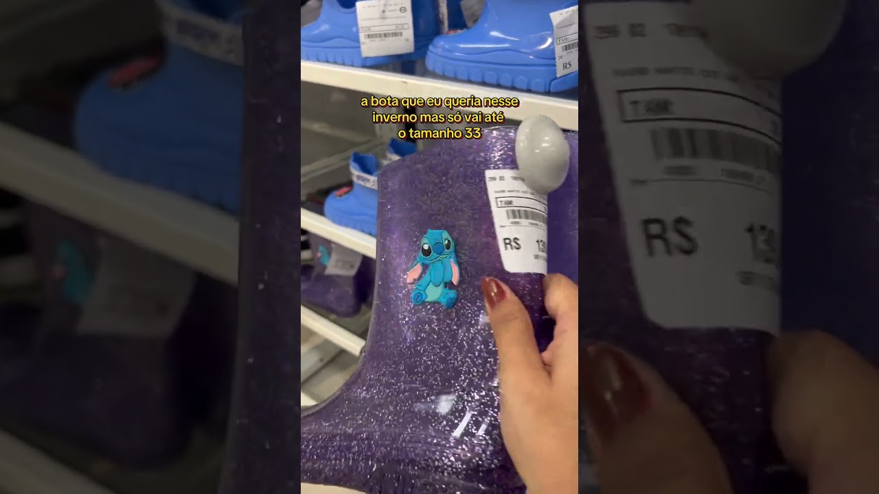 Galocha do Stitch