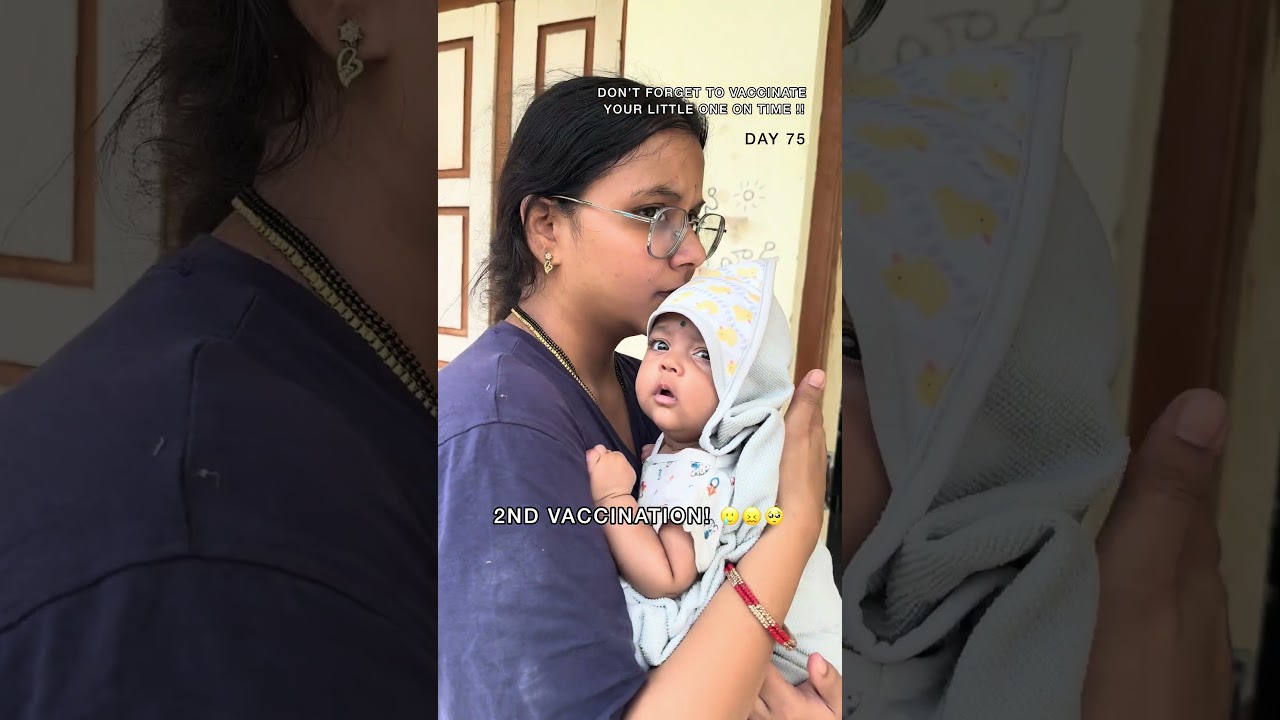 Our Vaccination Journey: Round 3 💉 #bravegirl #vaccination #2nddose #newborn