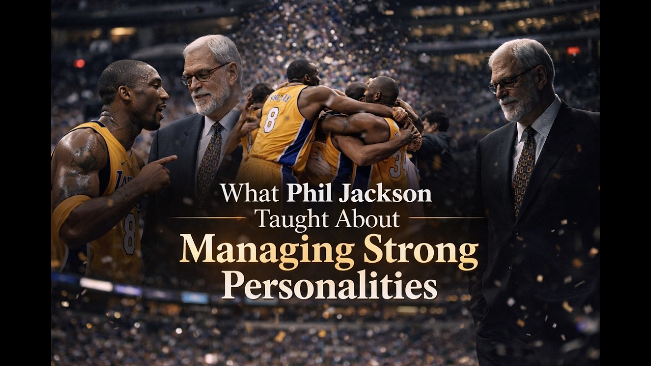 What Phil Jackson Taught About Managing Strong Personalities