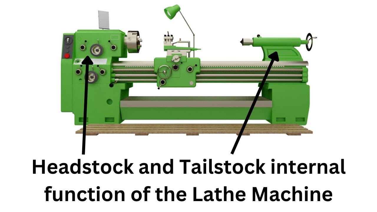Headstock and Tailstock internal function of the Lathe Machine ┃TIC Learning Center