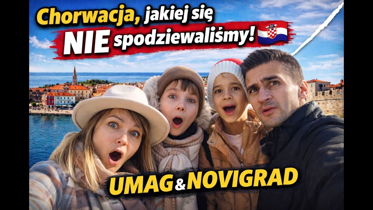 Sylwester w Chorwacji: zwiedzamy UMAG i NOVIGRAD. Spacerujemy po zamkniętym campingu SIRENA 