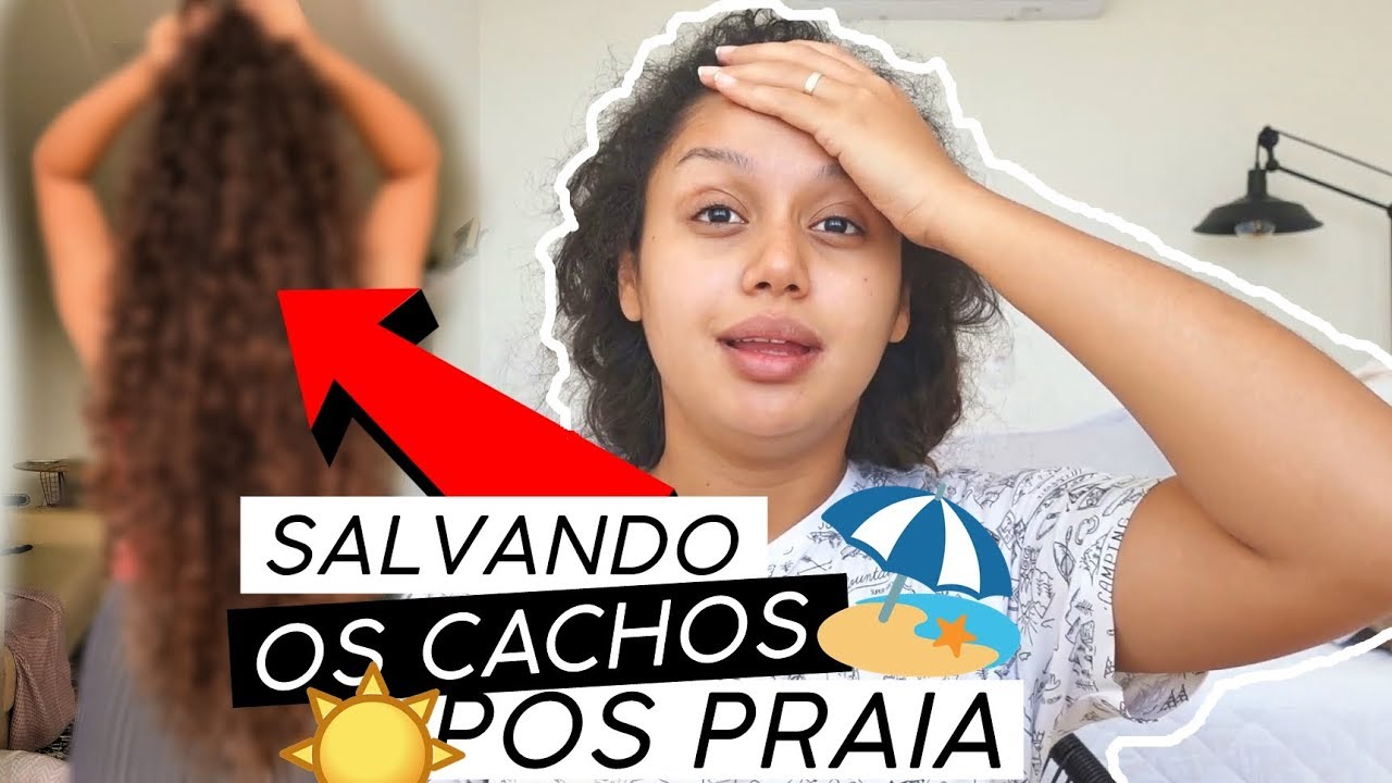 MAIS UMA SAGA REAL:SOCORRO!!  ESTRAGUEI MEU CABELO CACHEADO NA PRAIA!