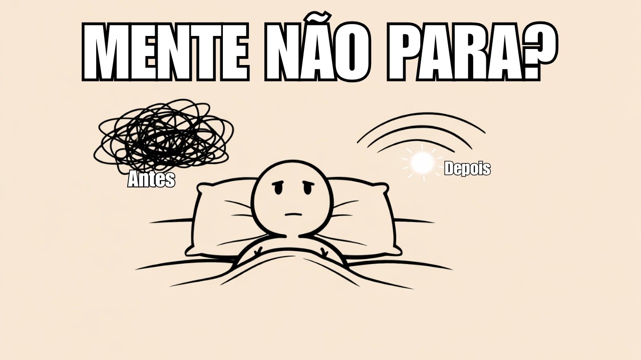 Mente Acelerada? Veja Como Dormir Mais Rápido