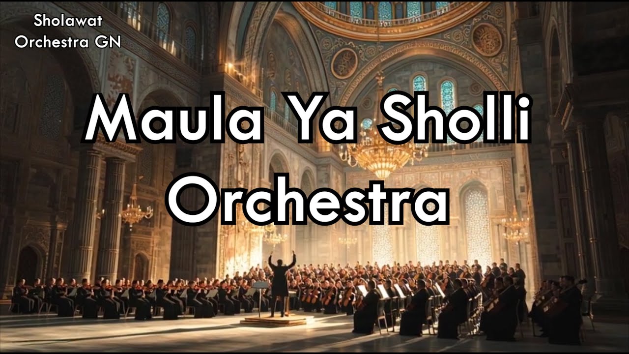 SHOLAWAT MAULA YA SHOLLI WA SALIMDA Versi Orchestra Merdu