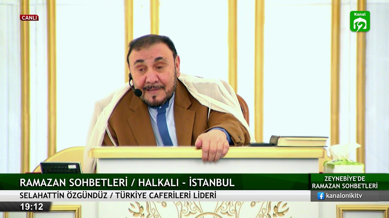 🔴KANAL 12 CANLI YAYIN / ZEYNEBİYE'DE RAMAZAN SOHBETLERİ