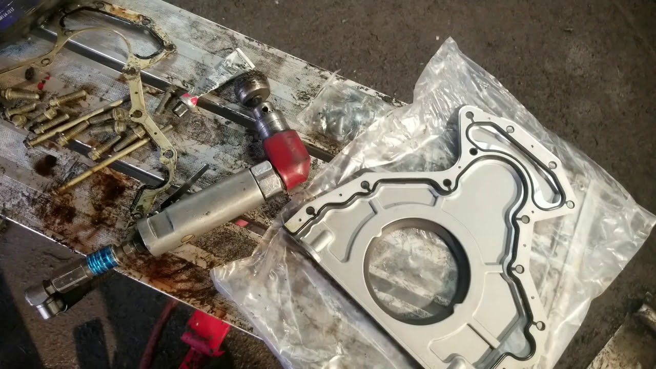 How to Replace a Rear Main Seal, Chevy Tahoe 4X4 Pt.2