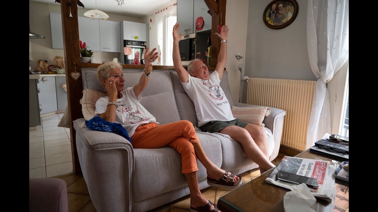 Agnès et Francis Clerget suivent le combat d'Axel pour l'or olympique