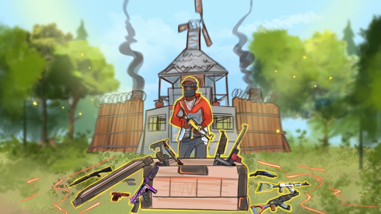 Como DOMINEI jogando SOLO no RUST