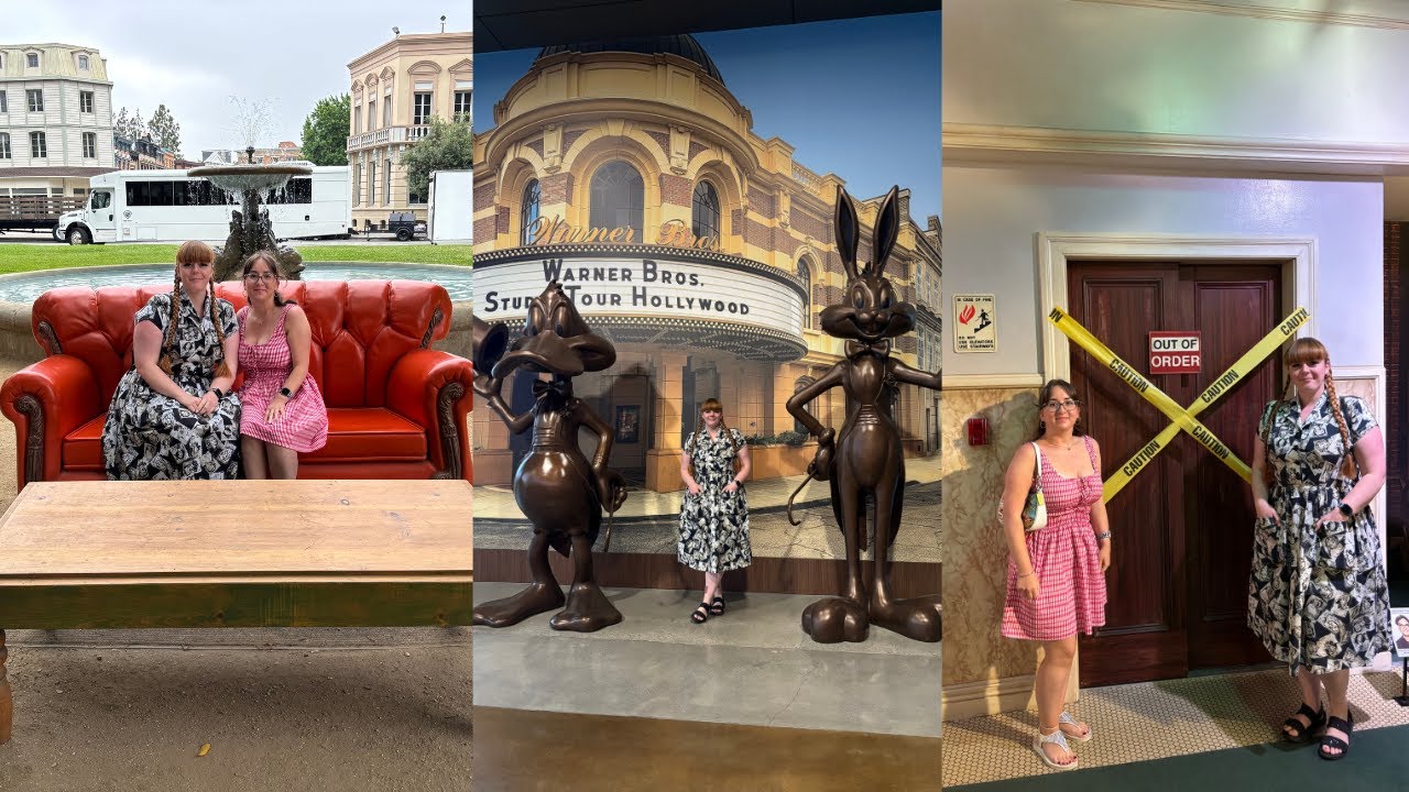 DAY 3 IN LA | WARNER BROTHERS TOUR & HOLLYWOOD