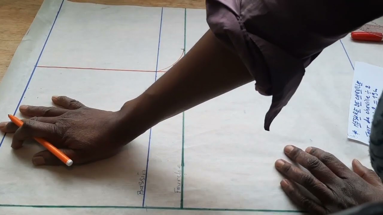 Réaliser le patron d'un pantalon/ Sydon S.création