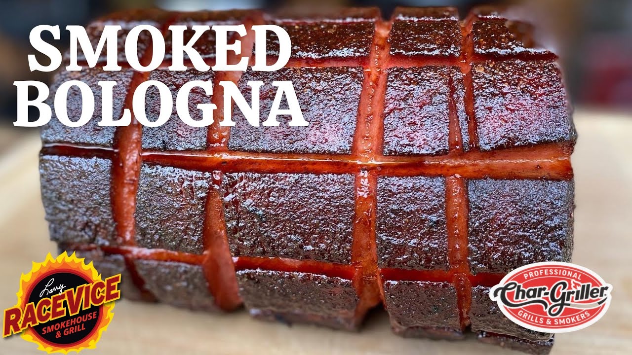 EASY!  How To Smoke Bologna | Pork Mafia | How to BBQ Right | Char-Griller Grand Champ XD