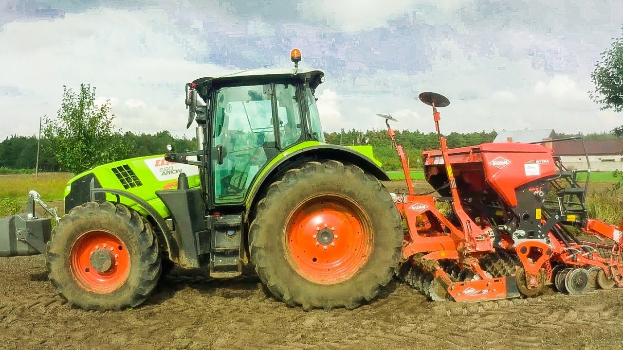Siew żyta hybrydowego Serafin | Kuhn Combiliner Sitera 3000 | GR Przybył