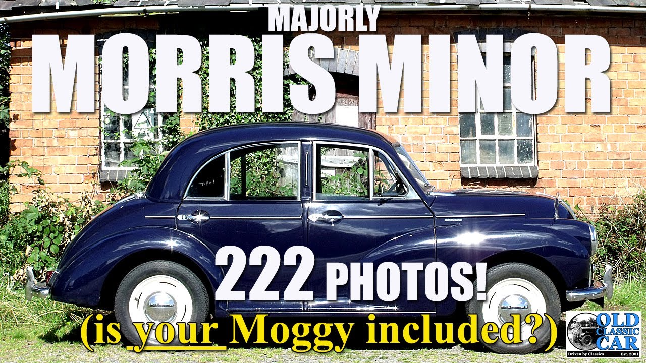 The Morris Minor car of 1948-1971