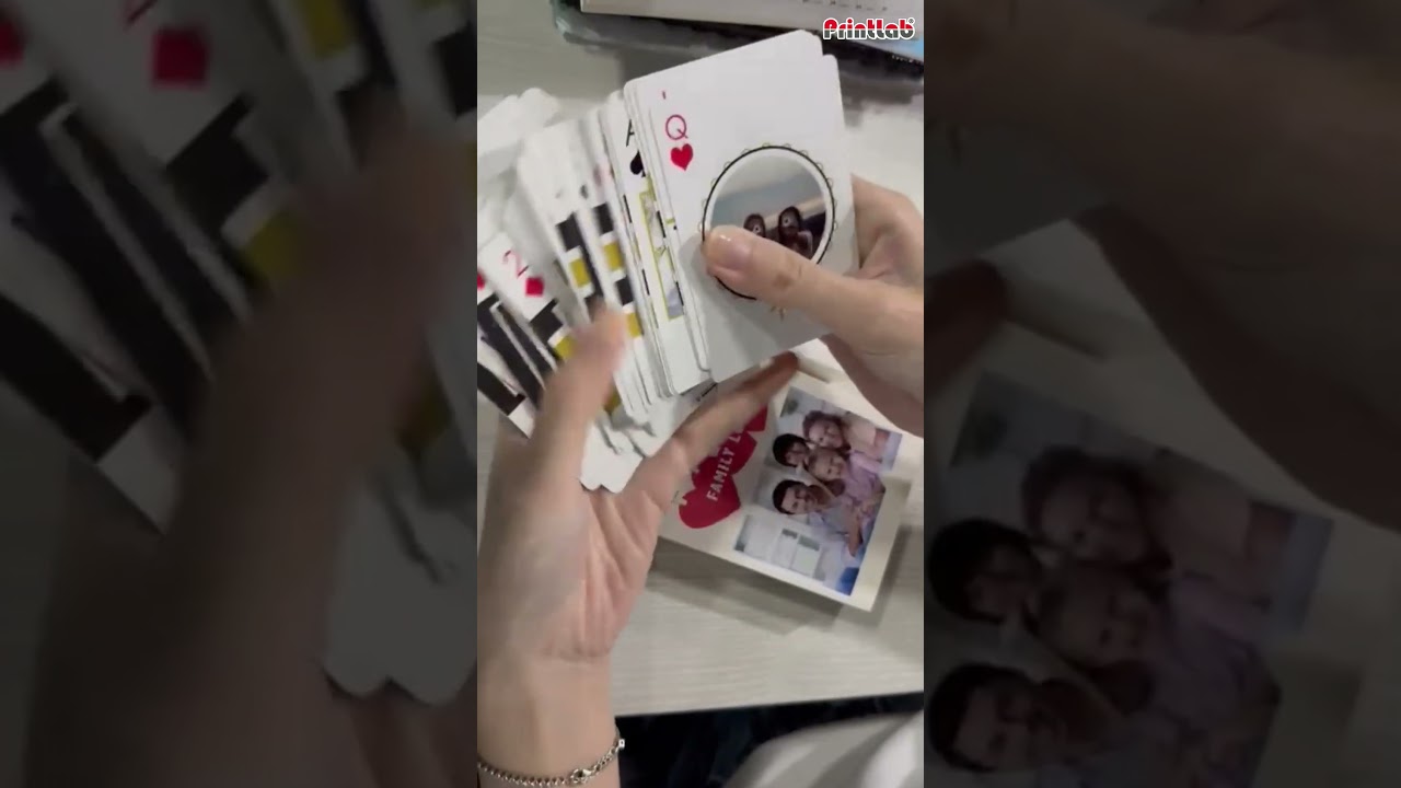 Unboxing Playing Card game - Custom Design Playing Card