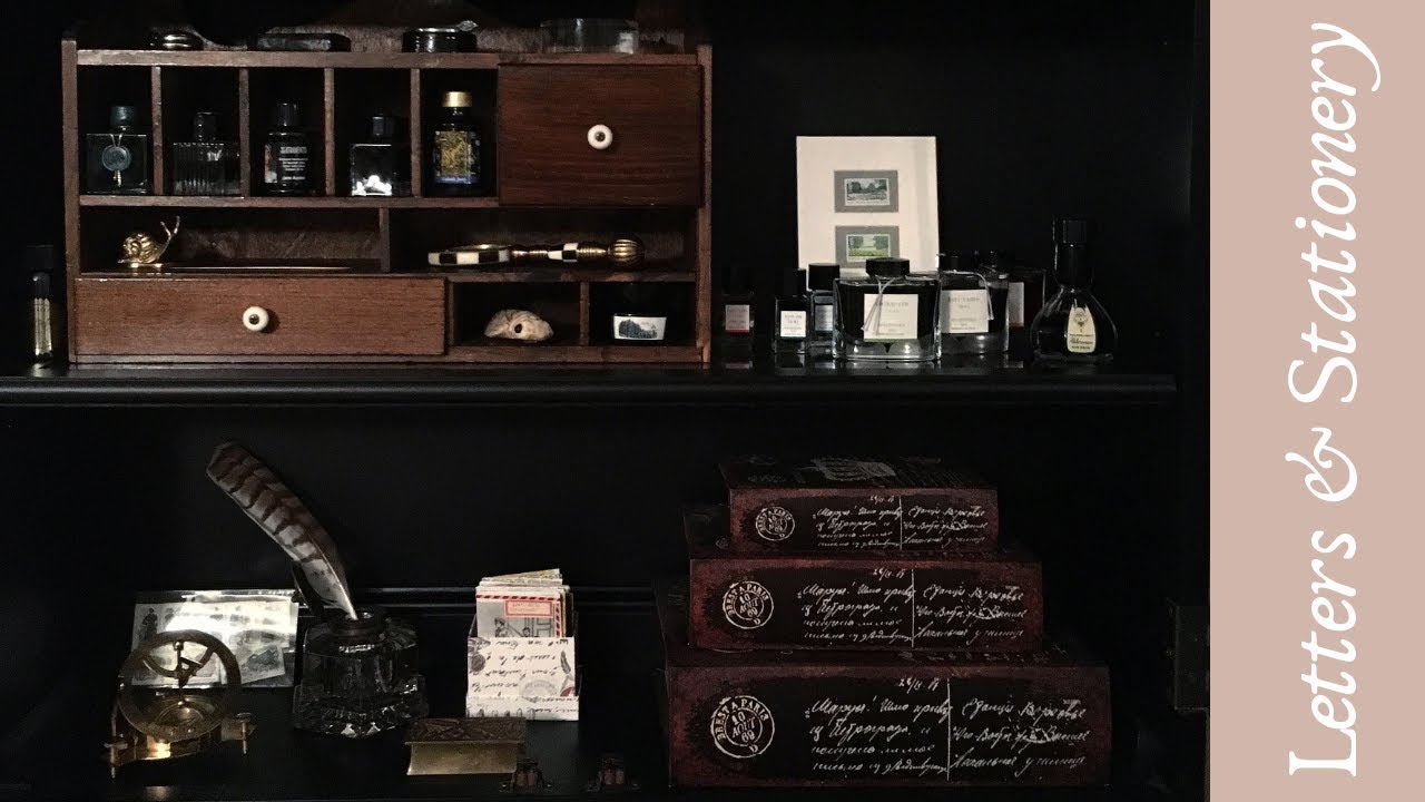 Letter Writing Desk | Stationery Collection & Organization